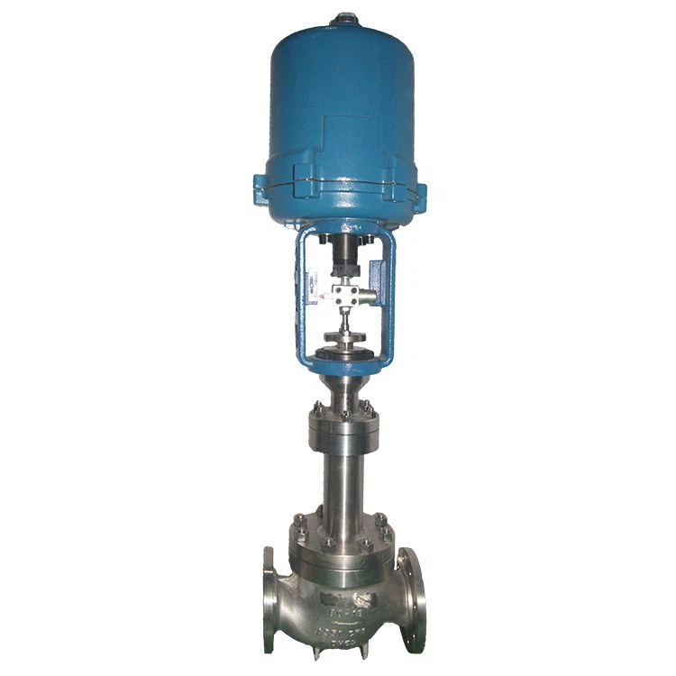 Electric Bellow Seal Cryogenic Control Valve