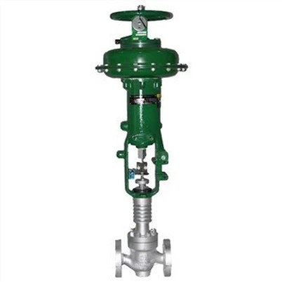 Pneumatisk högtemperaturburstyrd styrventil